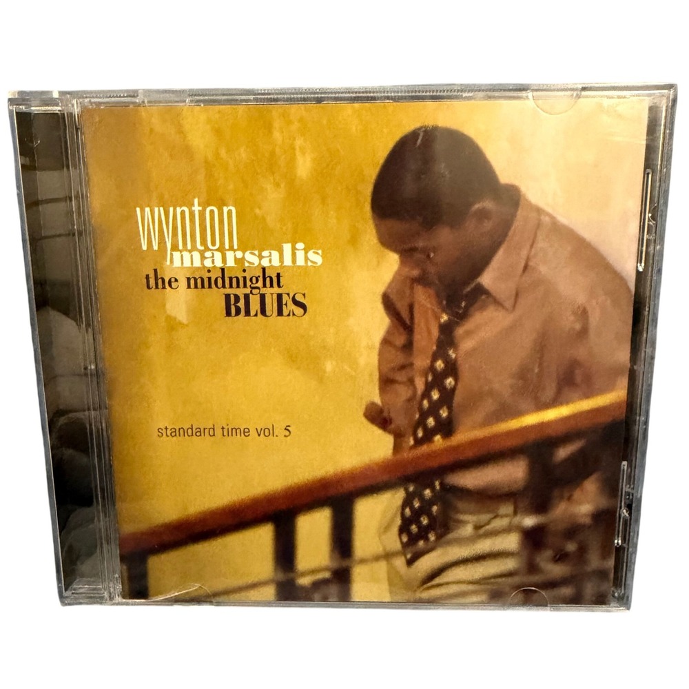 Wynton Marsalis The Midnight Blues Standard Time Vol 5 Jazz CD 1998 Columbia